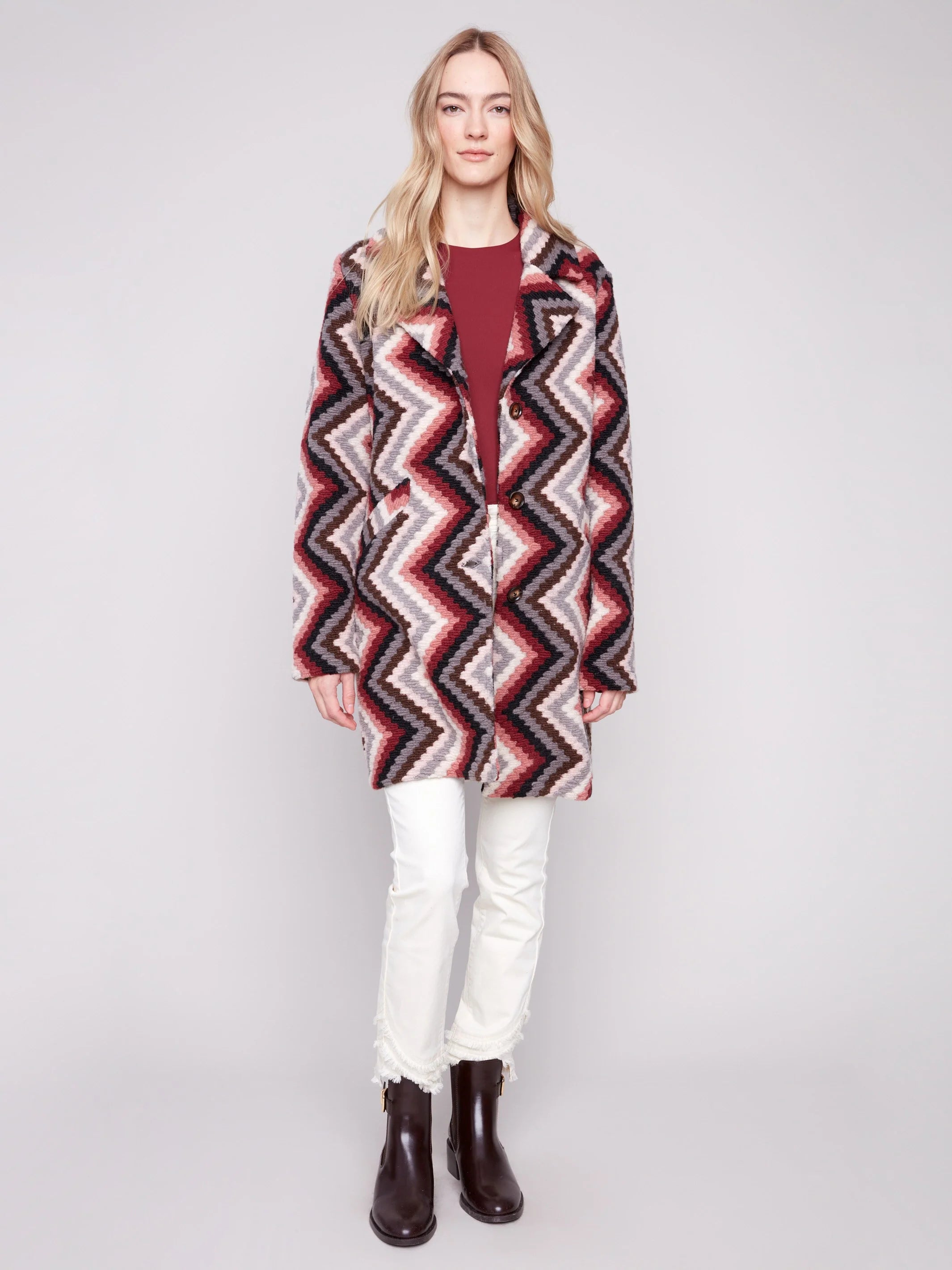 Long Crochet Coat - Primrose