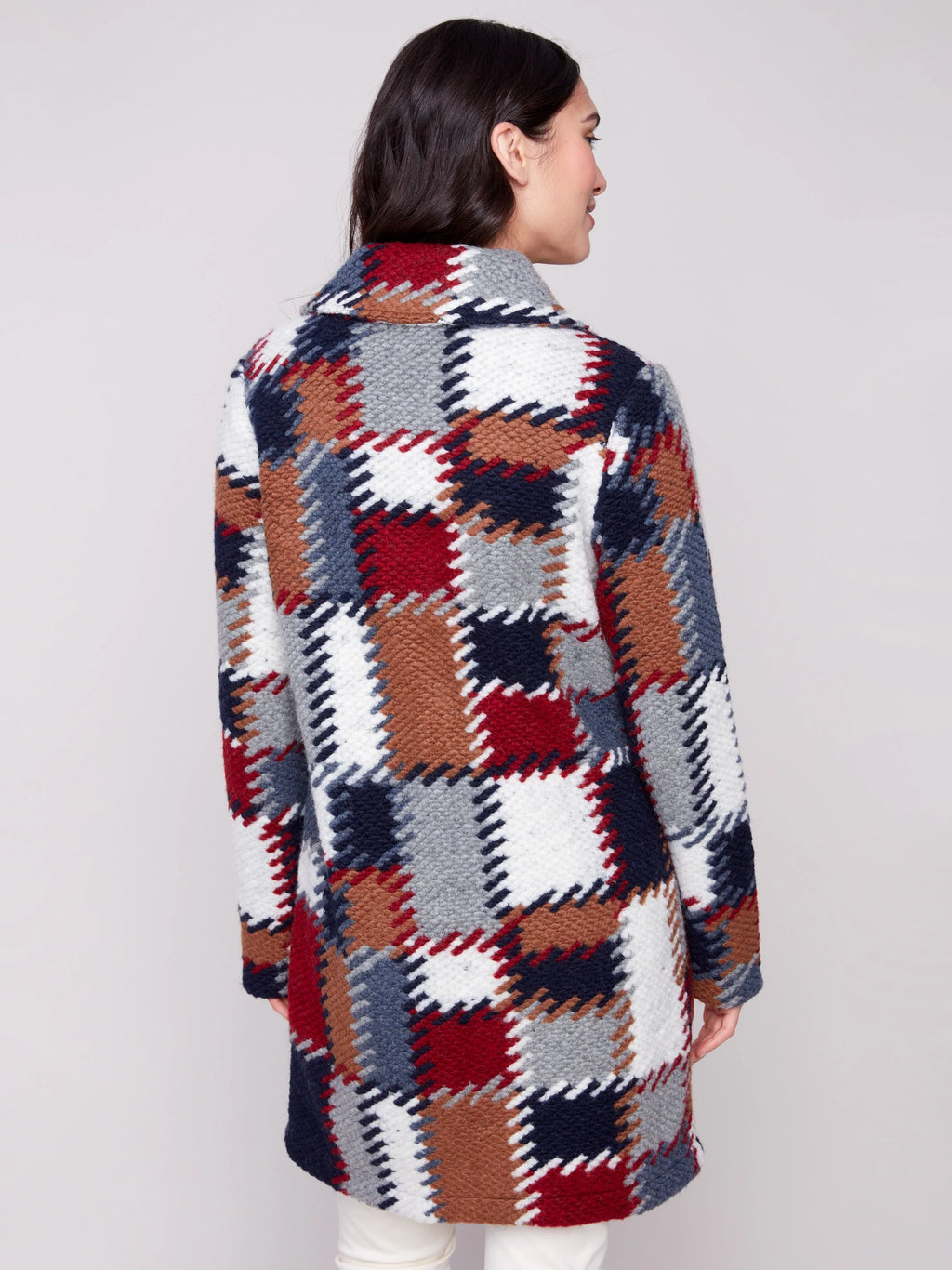 Long Crochet Coat - Palette