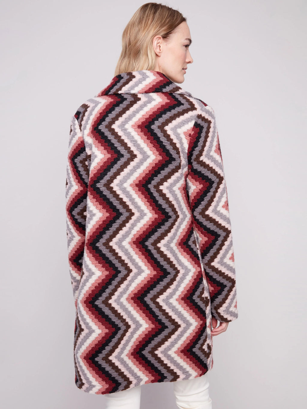 Long Crochet Coat - Primrose