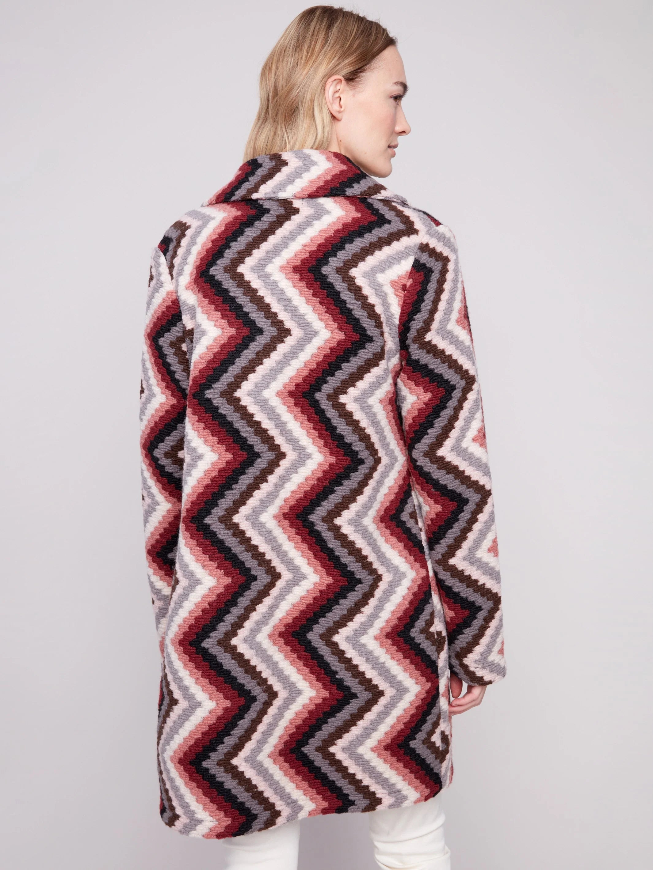 Long Crochet Coat - Primrose